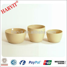 Ivory Color Glazed Garden Plant Pot